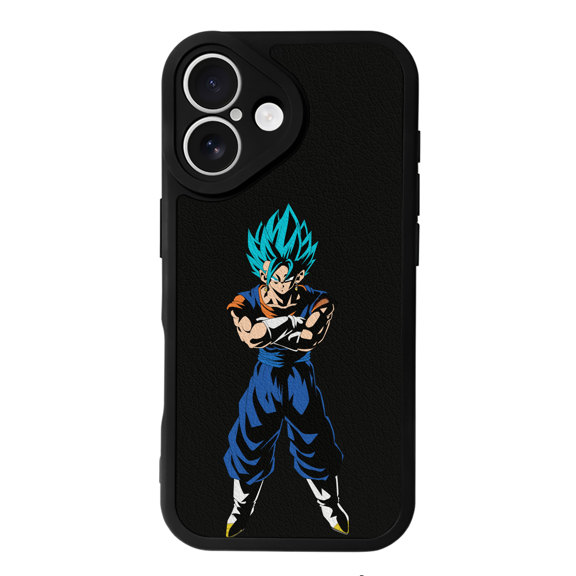 （画像用） ドラゴンボール ベジット DRAGON BALL Vegetto 【iPhone 16シリーズ対応】シリコンスマホケース（レザー調） 材質：シリコン